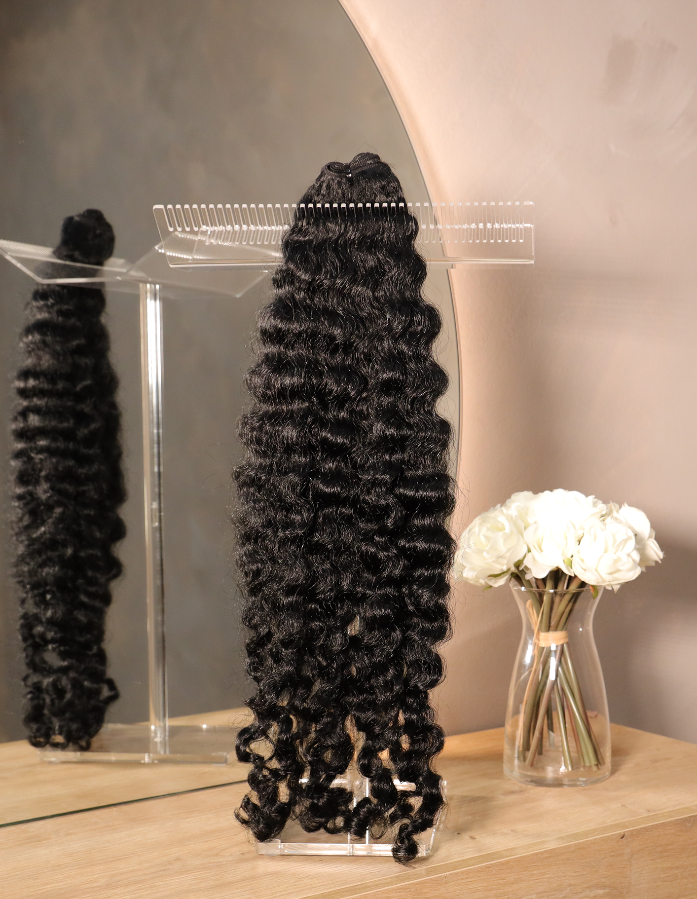 Raw Cambodian Curly Wefts